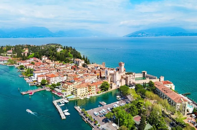 Sirmione e lago di Garda con crociera in barca e Spritz
